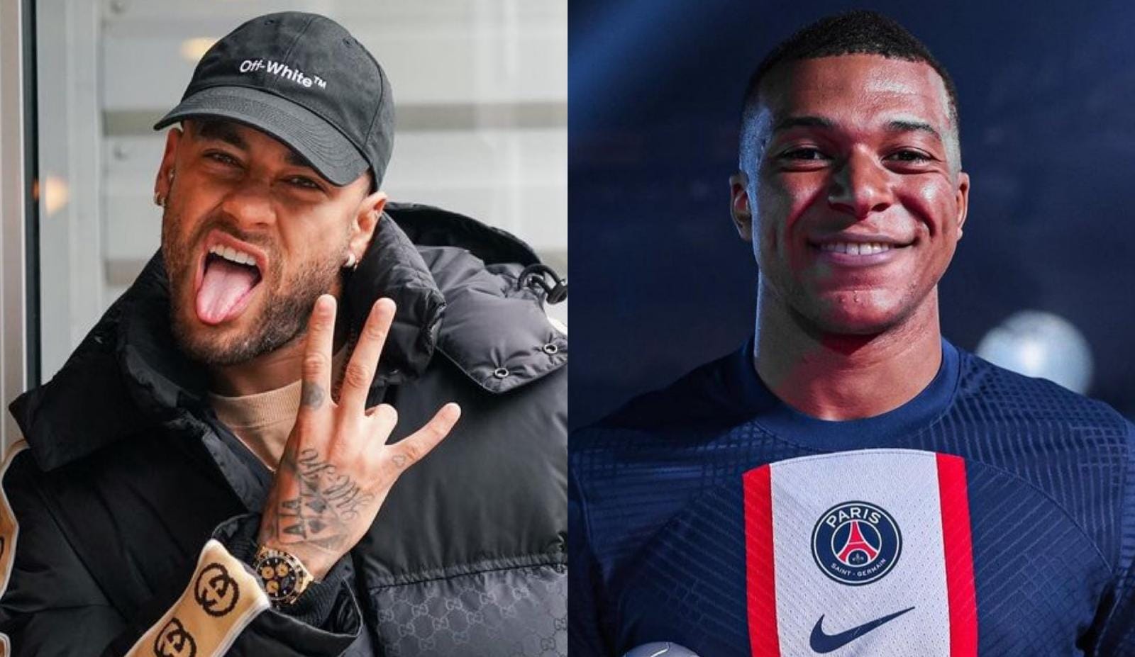 Neymar e Mbappé